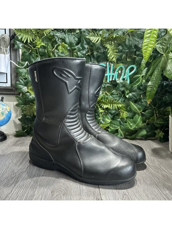ALPINESTAR WEB GORTEX BOOT BLACK  MENS SIZE 12.5  (3402-0084) main image 5
